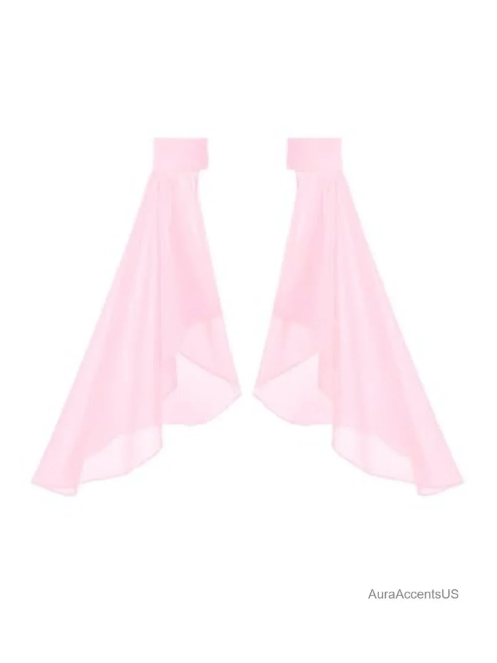 Detachable Chiffon Wedding Arm Covers Gloves Lace Victorian Gothic